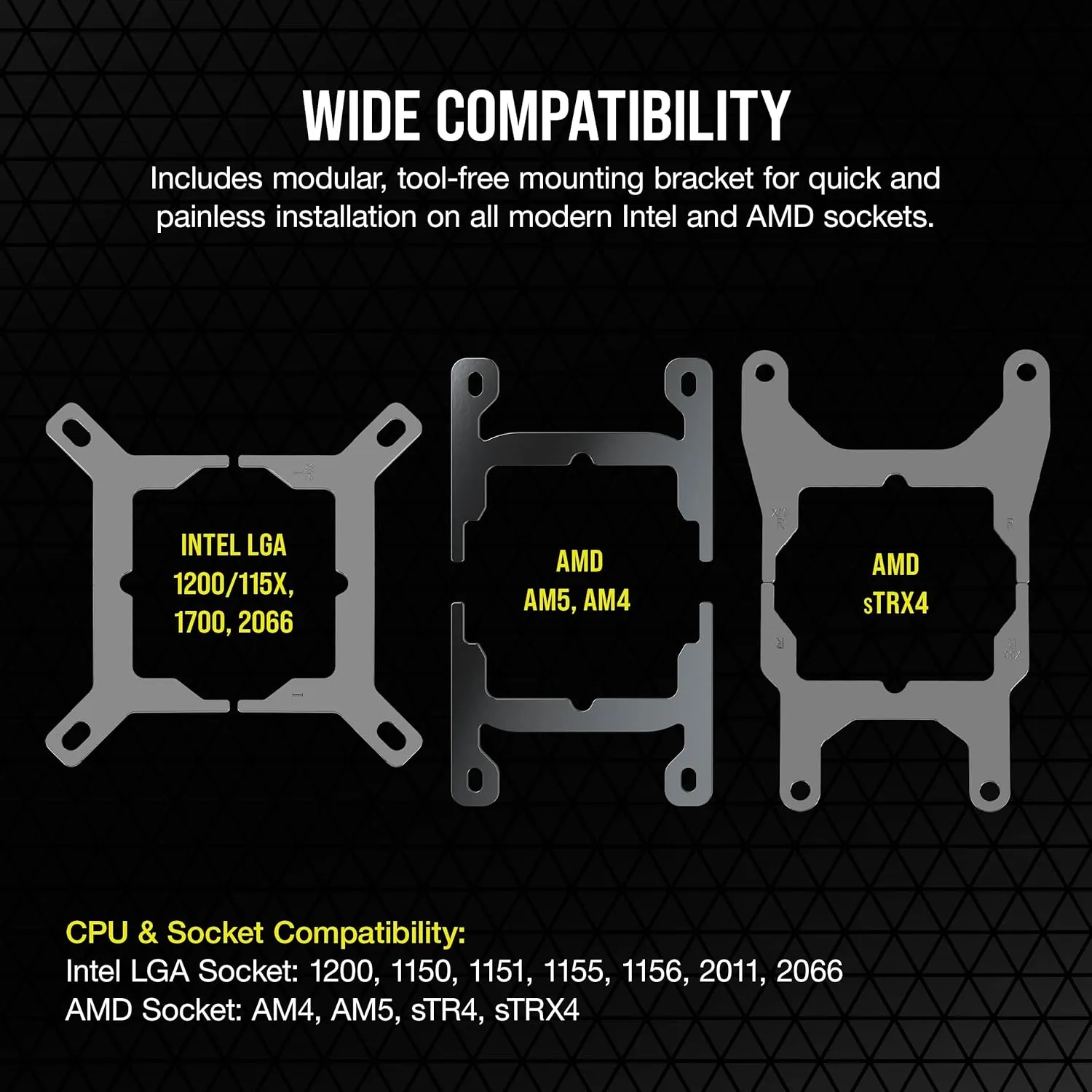 Corsair ICUE H150i Elite LCD XT Display RGB Black All In One 360mm CPU Liquid Cooler overview 6