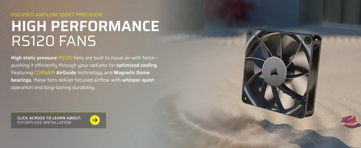 Corsair Nautilus 360 RS LCD Liquid CPU Cooler (Black) overview 5