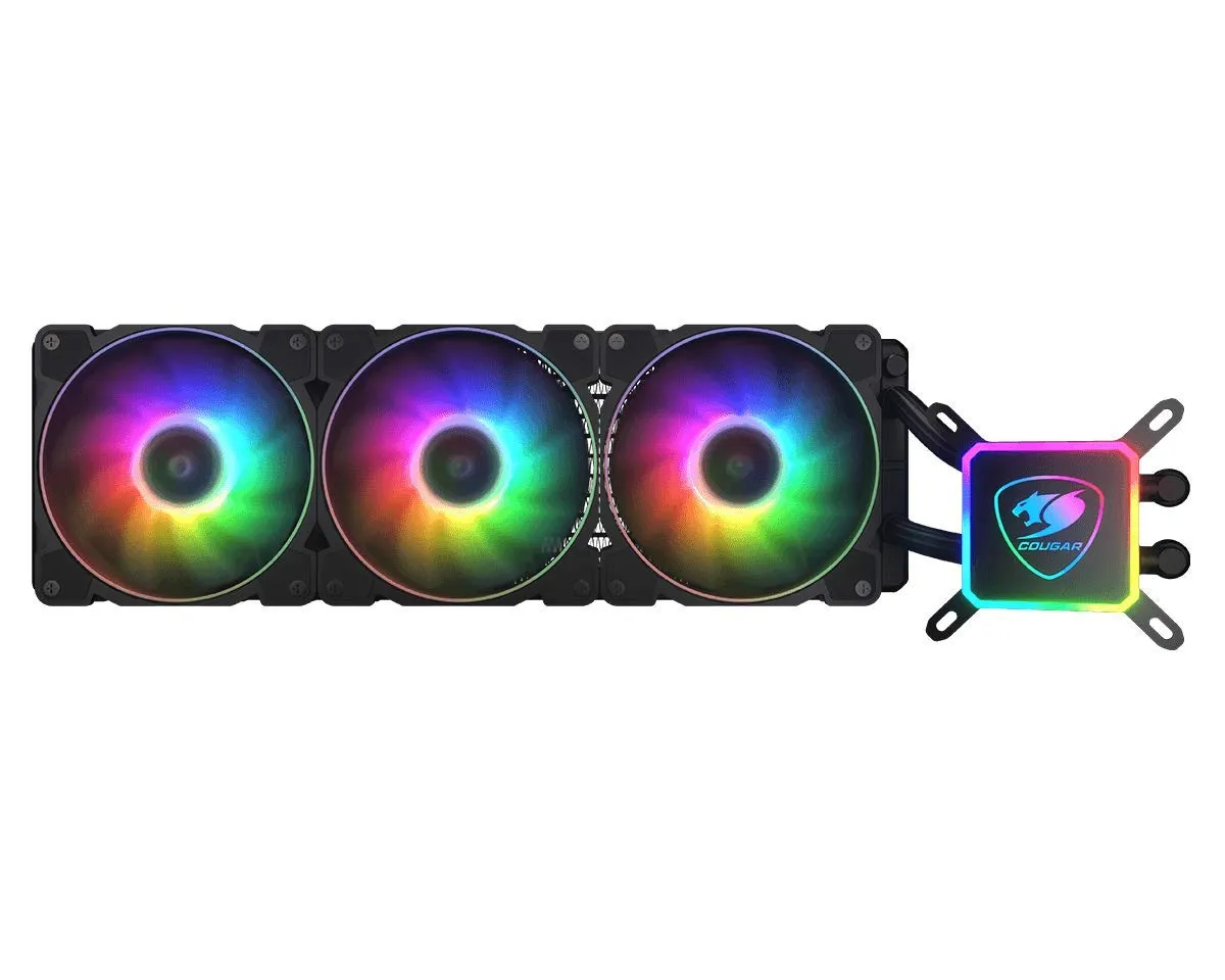 Cougar AQUA 360 ARGB CPU Liquid Cooler (Black) overview 1