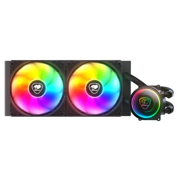 Cougar Poseidon Elite ARGB 240 Liquid Cooler - Black