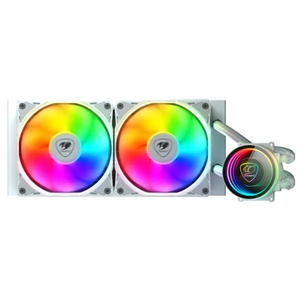 Cougar Poseidon Elite ARGB 240 Liquid Cooler - White