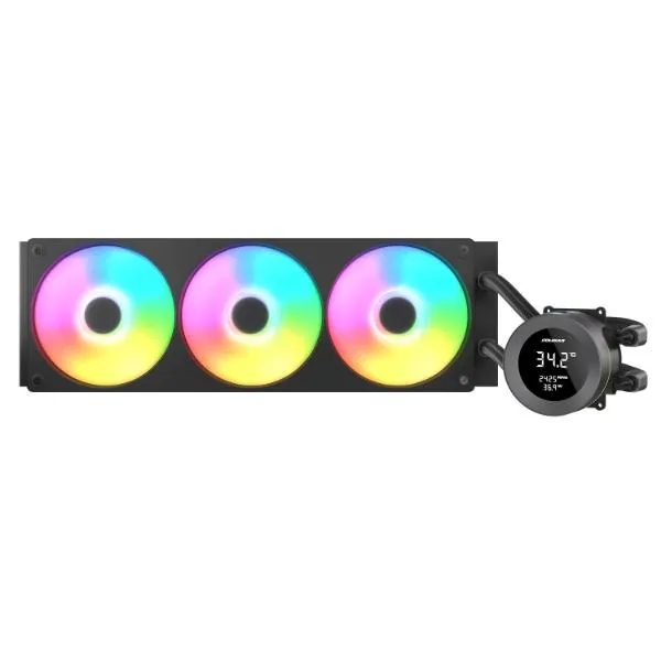 Cougar Poseidon Vistek ARGB 360 Analog Liquid Cooler - Black
