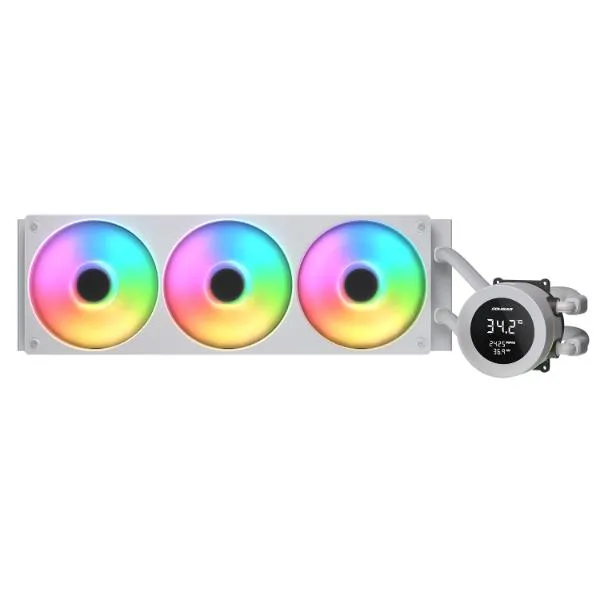 Cougar Poseidon Vistek ARGB 360 Analog Liquid Cooler - White