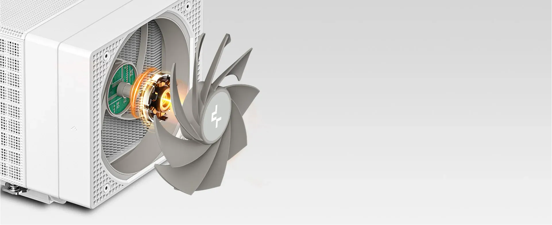 Deepcool ASSASSIN IV CPU Cooler/CPU Fan - White overview 3