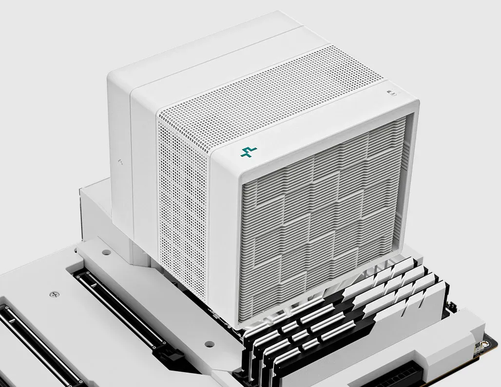 Deepcool ASSASSIN IV CPU Cooler/CPU Fan - White overview 5