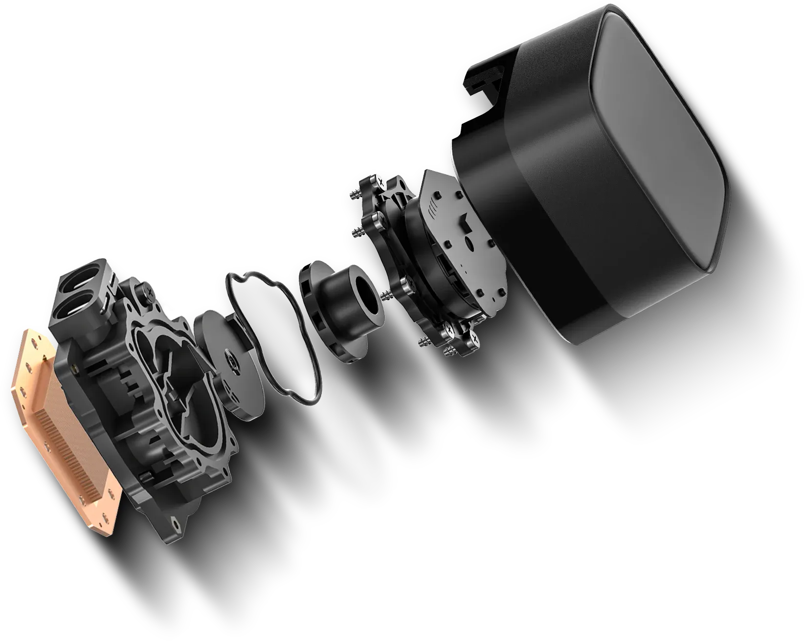 Deepcool LD360 ARGB CPU Liquid Cooler (Black) overview 2