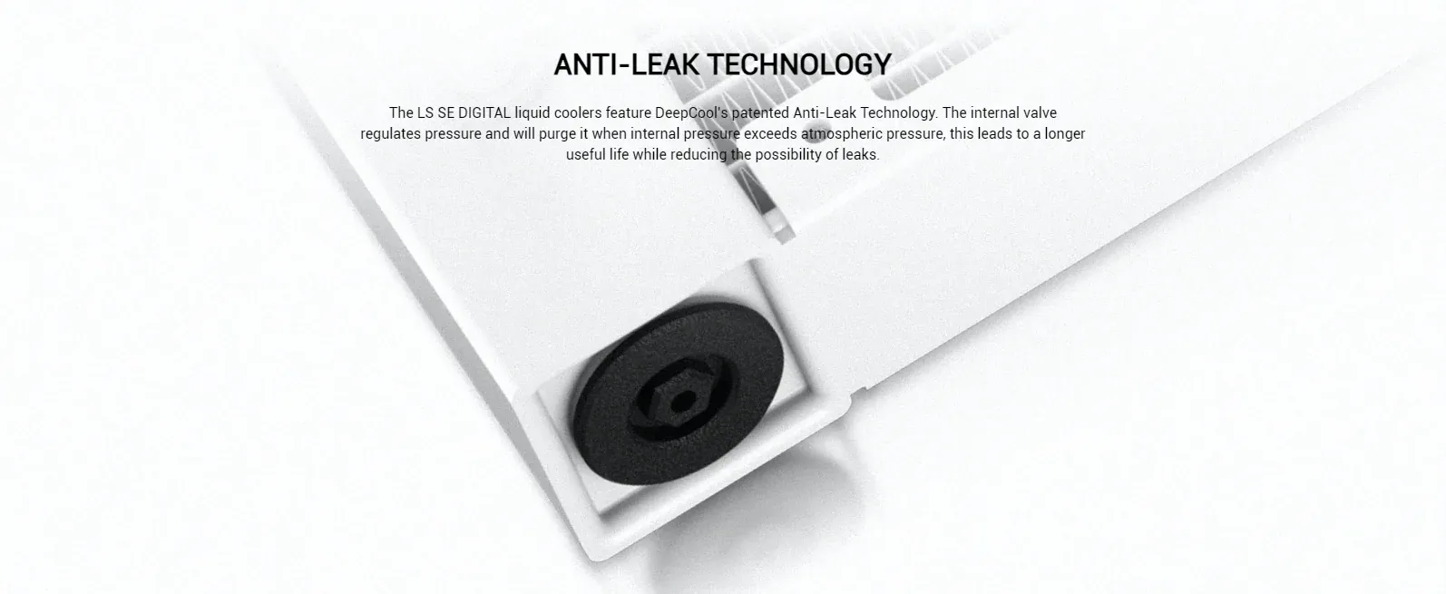Deepcool LS720 SE Digital 360MM Liquid Cooler With A Status Display (White) overview 7