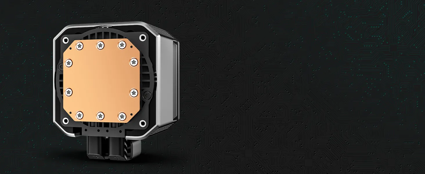 Deepcool Mystique 360mm AIO Liquid Cooler Black overview 3