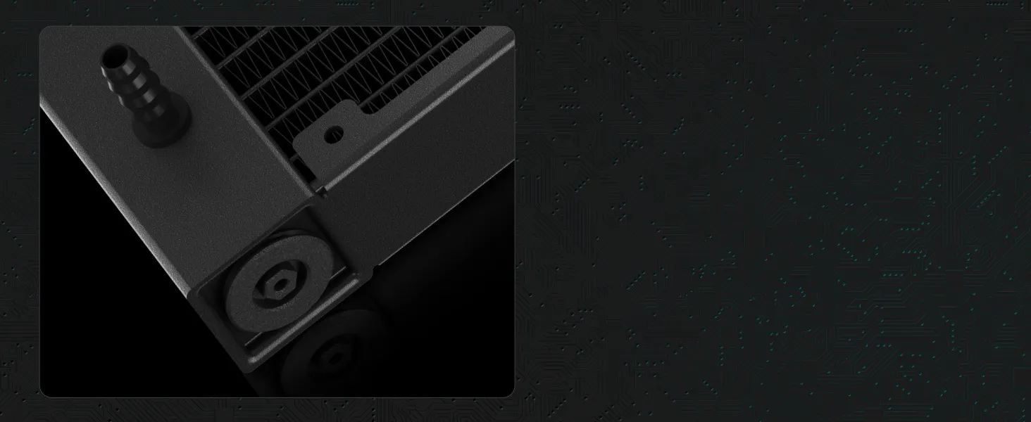 Deepcool Mystique 360mm AIO Liquid Cooler Black overview 4