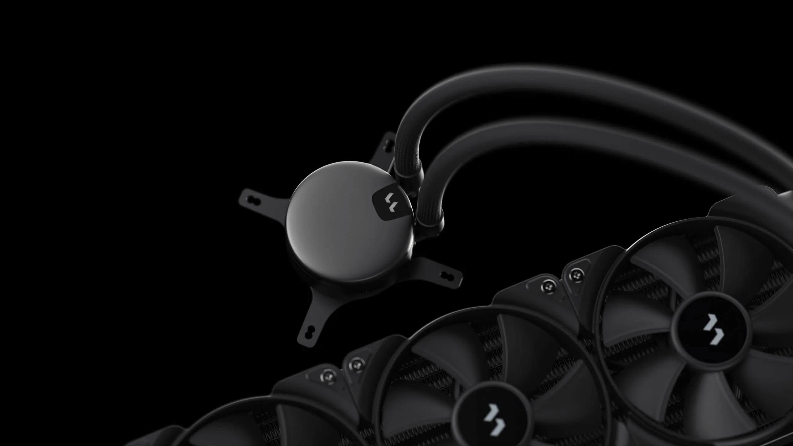 Fractal Design Lumen S24 V2 240mm Liquid CPU Cooler With Dual Fans overview 2