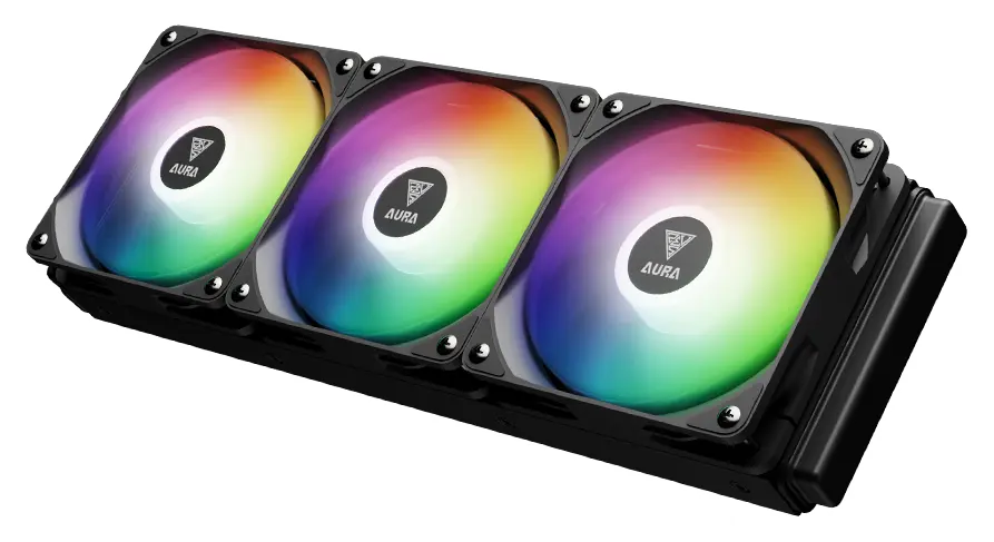 Gamdias AURA GL360 LITE EFFICIENT ARGB LIQUID COOLER overview 2