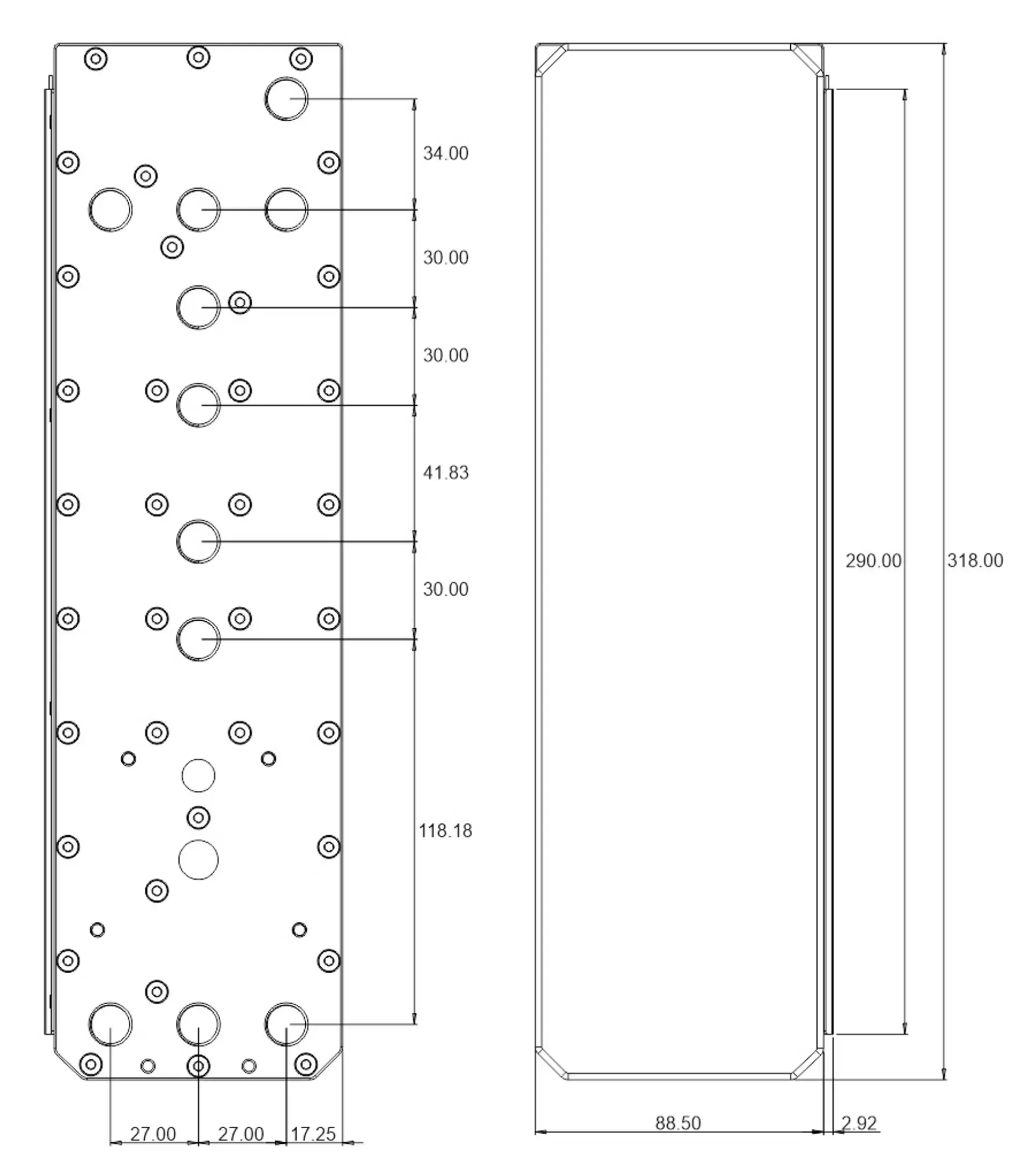 HYTE Y60 Distro ARGB Distribution Plate overview 2
