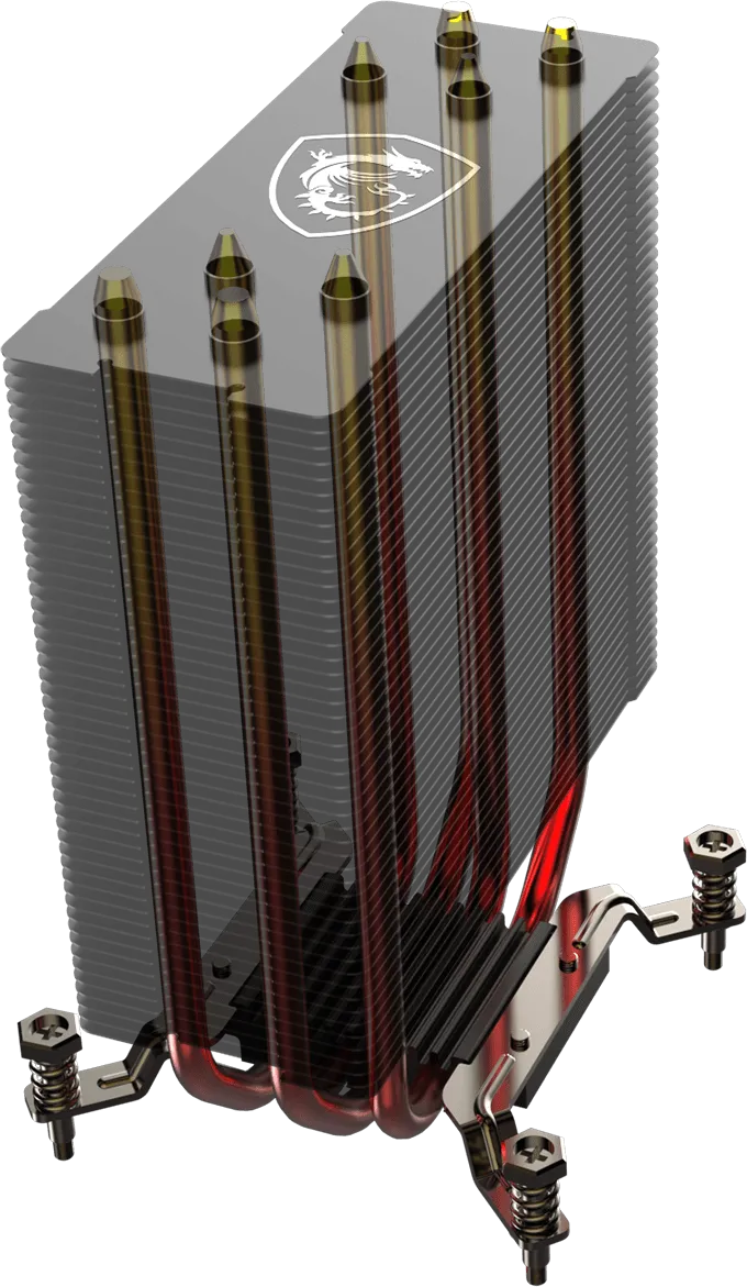 MSI MAG CoreFrozr AA13 CPU Air Cooler (Black) overview 5
