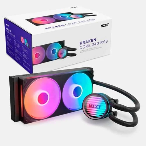 NZXT Kraken Core 240 240mm RGB CPU Liquid Cooler