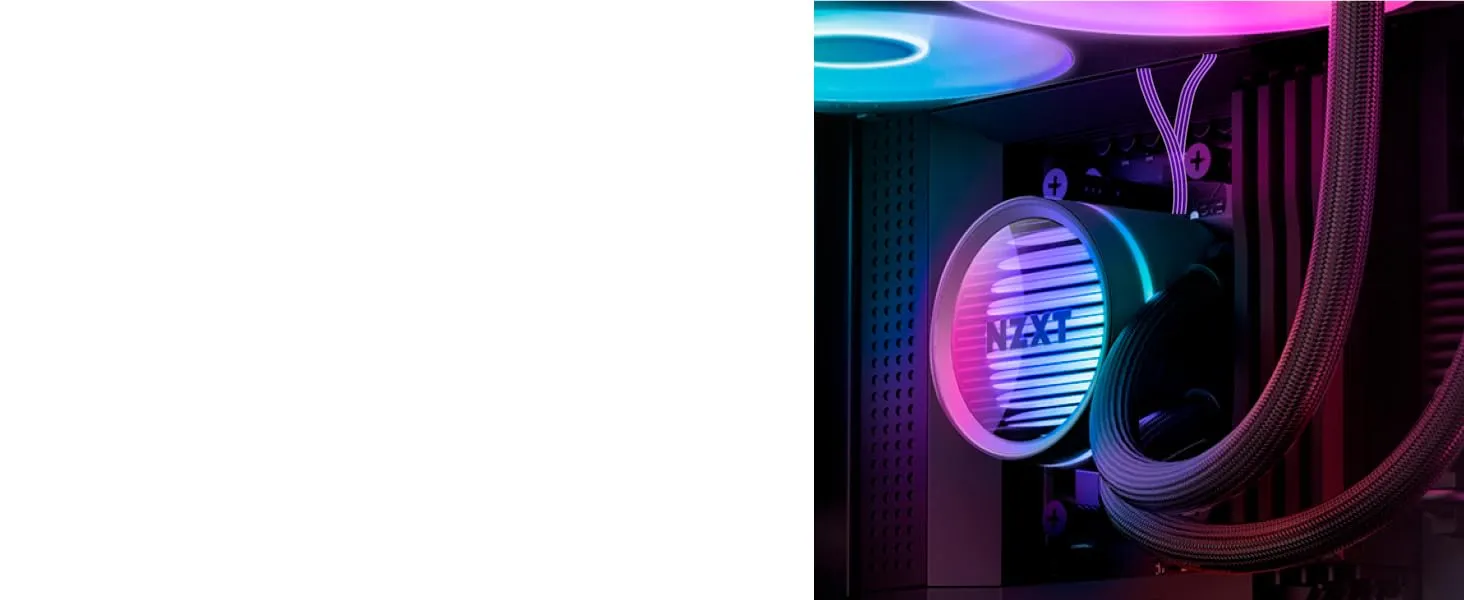 NZXT Kraken Core 360 RGB AIO Liquid Cooler (Black) overview 5