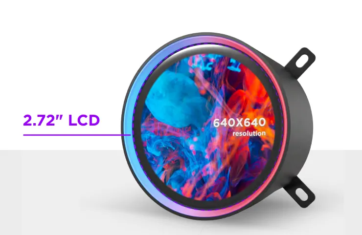 NZXT Kraken Elite 420 RGB 420mm All in One Liquid CPU Cooling Kit (Black) overview 3
