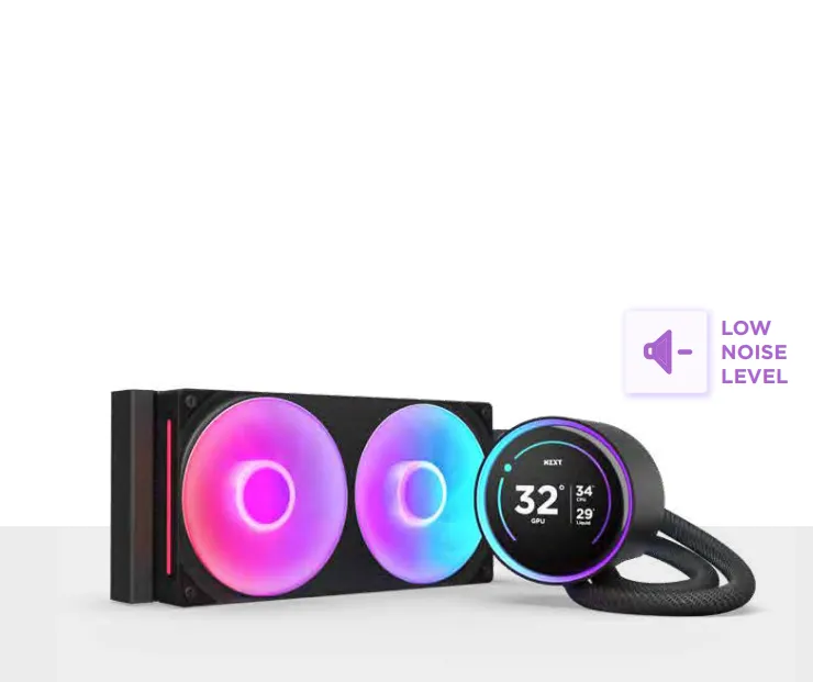 NZXT Kraken Elite 420 RGB 420mm All in One Liquid CPU Cooling Kit (Black) overview 7