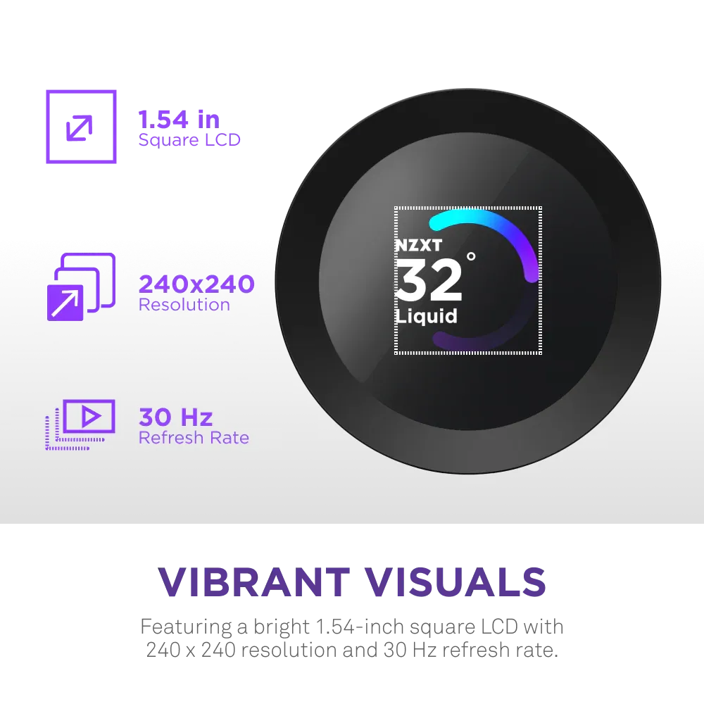 NZXT Kraken Plus 240 RGB - Black overview 2