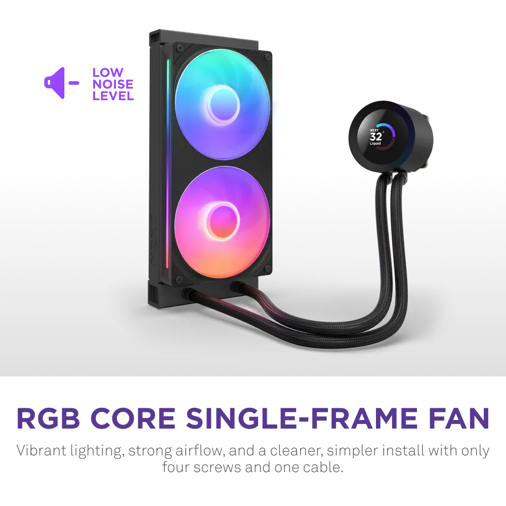 NZXT Kraken Plus 240 RGB - Black overview 4