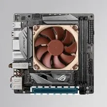 Noctua NH-L9i-17xx 92mm CPU Air Cooler for Intel LGA1700 (Brown) overview 4