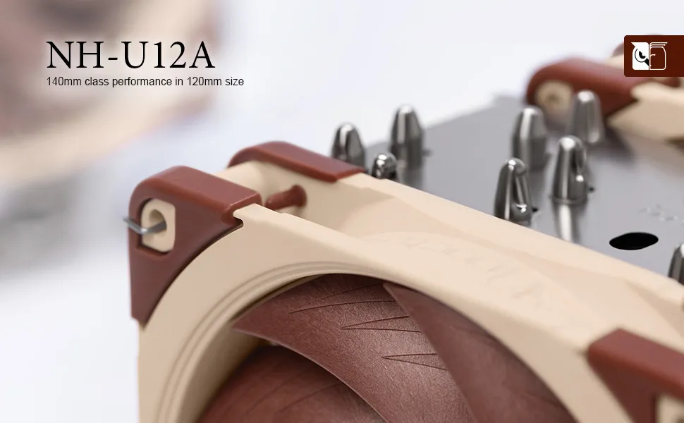 Noctua NH-U12A CPU Air Cooler overview 1