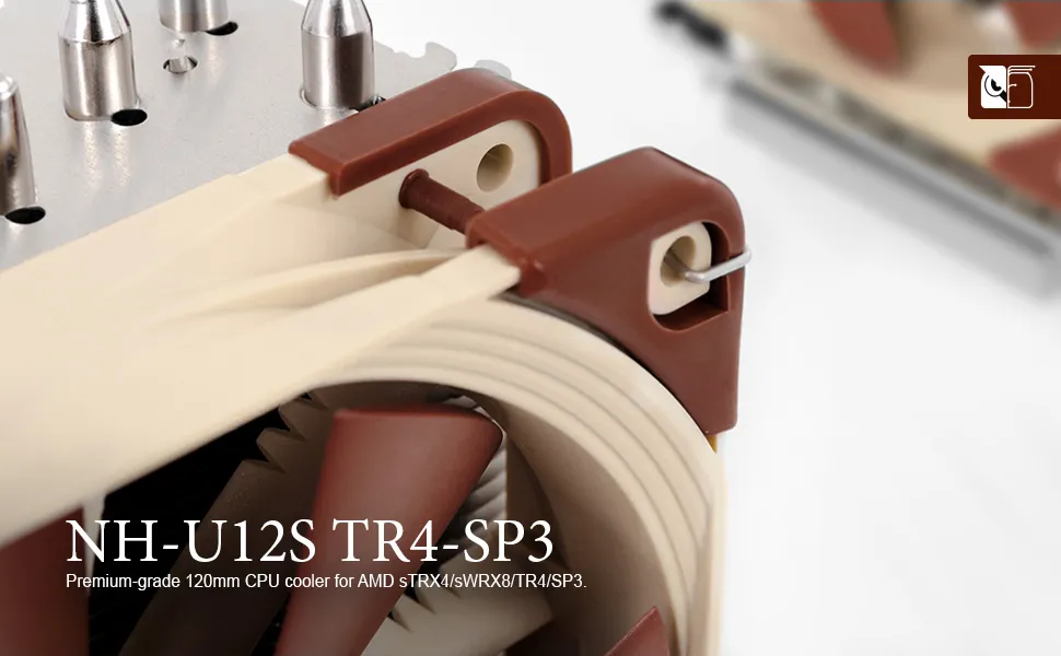 Noctua NH-U12S TR4-SP3 120mm CPU Air Cooler overview 1