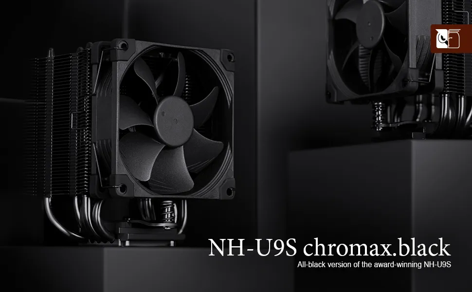 Noctua NH-U9S Chromax Black CPU Air Cooler overview 1