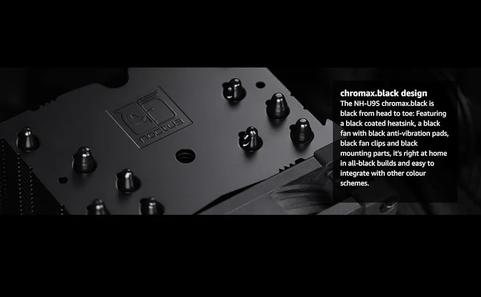 Noctua NH-U9S Chromax Black CPU Air Cooler overview 4