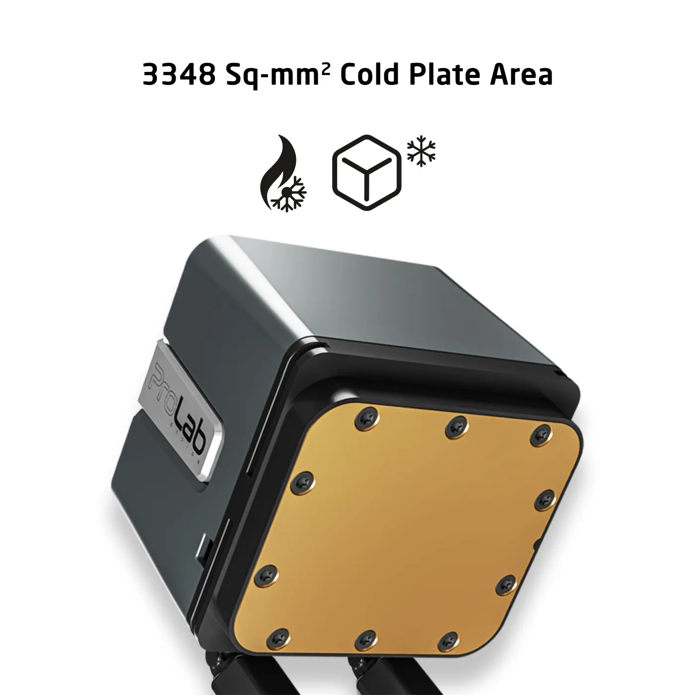 Prolab Design AI360 LC AIO Liquid Cooler (Black) overview 7