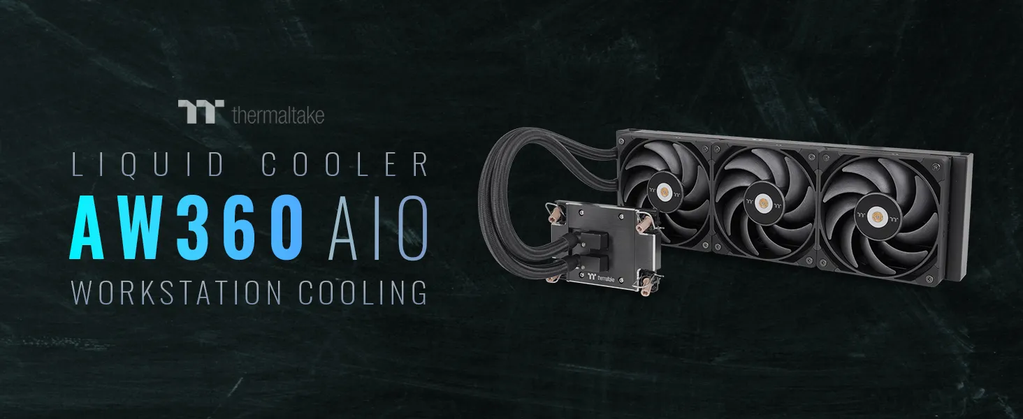 Thermaltake AW360 AIO Liquid Cooler overview 1