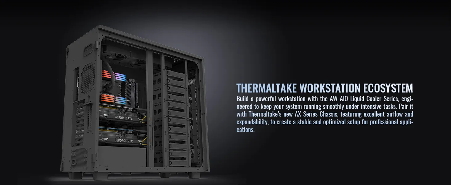 Thermaltake AW360 AIO Liquid Cooler overview 4