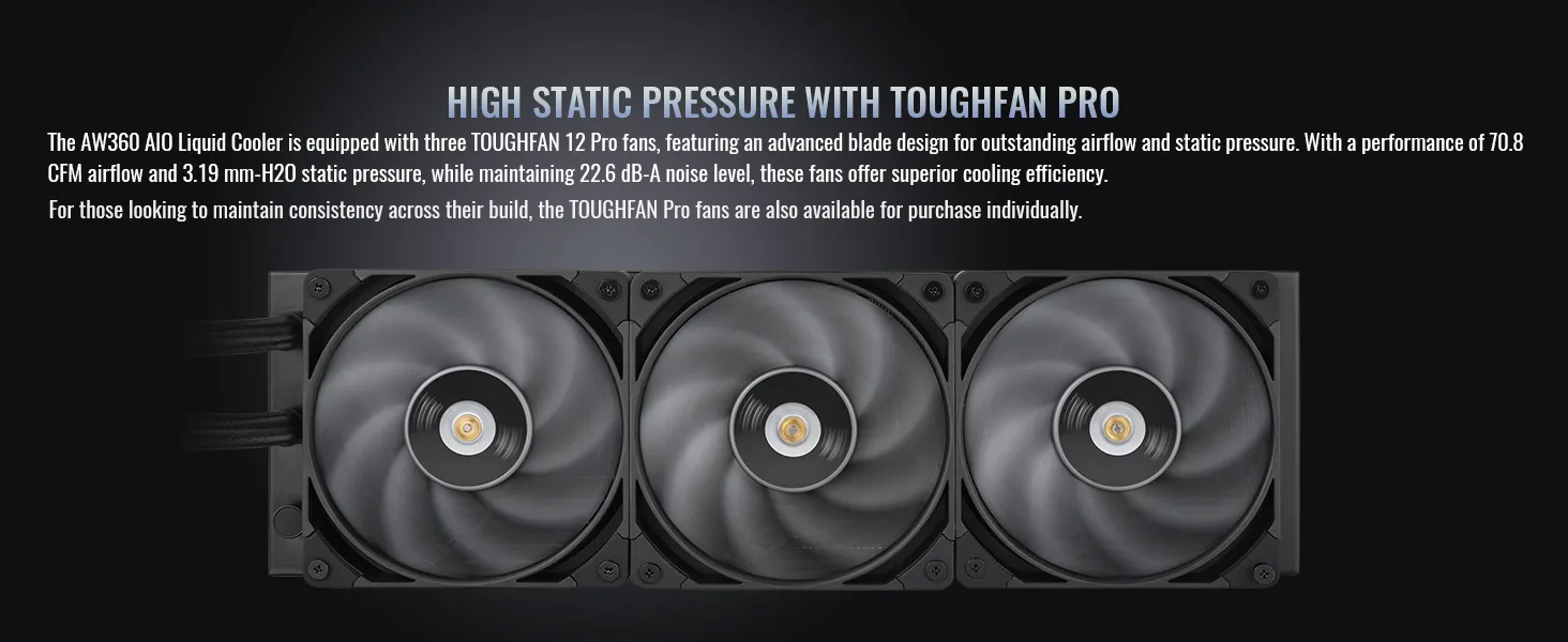 Thermaltake AW360 AIO Liquid Cooler overview 6
