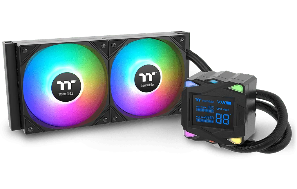 Thermaltake LA240-S ARGB Sync AIO CPU Liquid Cooler (CL-W461-PL12SW-A) overview 2