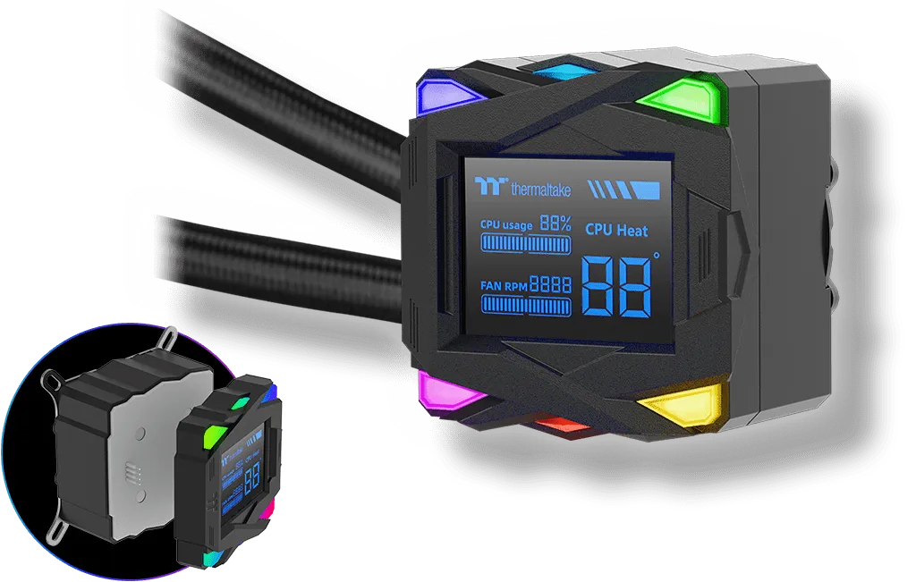 Thermaltake LA360-S ARGB 360mm CPU Liquid Cooler overview 1