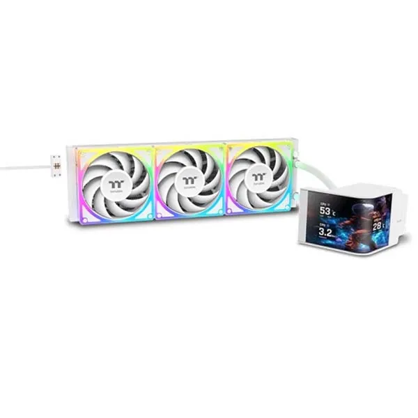 Thermaltake MAGCurve 360 Ultra ARGB Sync AIO Liquid Cooler (Snow Edition)