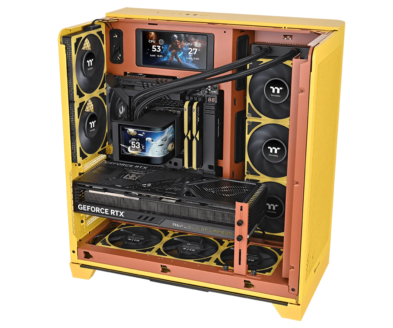 Thermaltake MAGCurve 360 Ultra ARGB Sync AIO Liquid Cooler overview 3