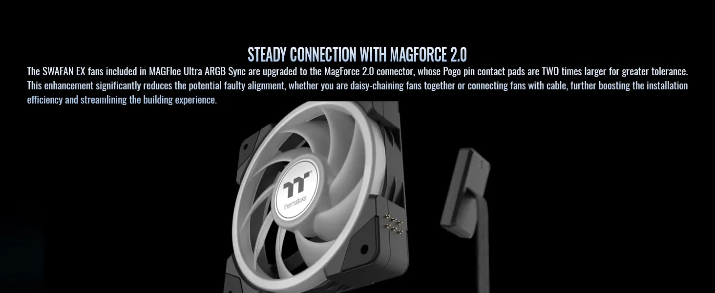 Thermaltake MAGFloe 360 Ultra ARGB Sync AIO Liquid Cooler overview 2