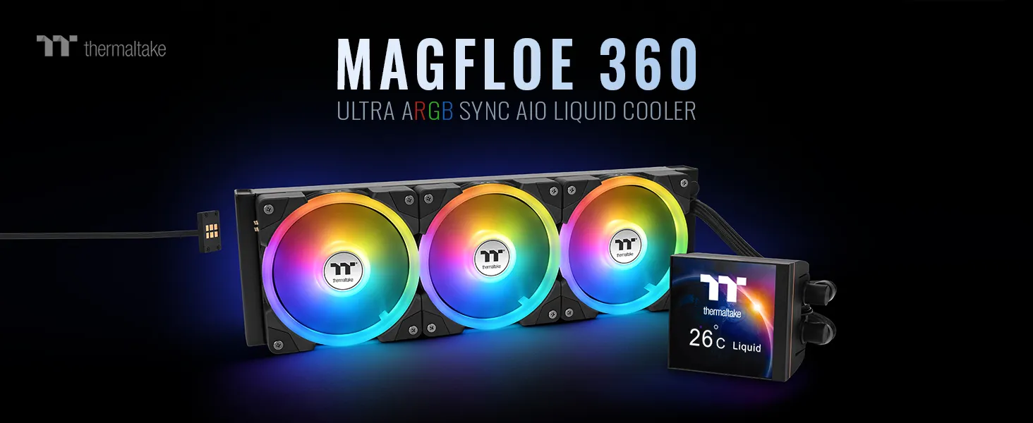 Thermaltake MAGFloe 360 Ultra ARGB Sync AIO Liquid Cooler overview 3
