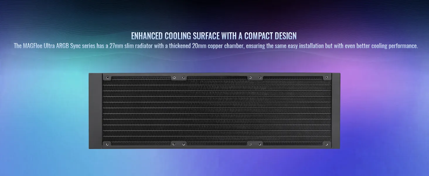 Thermaltake MAGFloe 360 Ultra ARGB Sync AIO Liquid Cooler overview 8