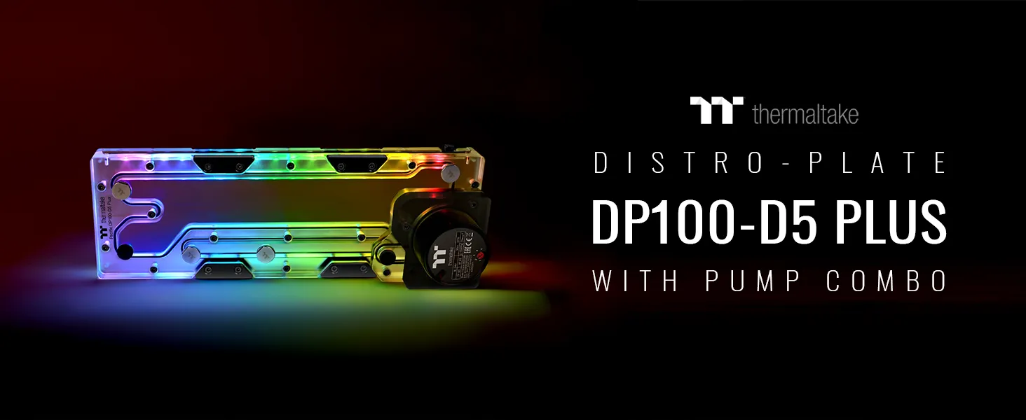 Thermaltake Pacific DP100-D5 Plus Distro-Plate with Pump Combo overview 1