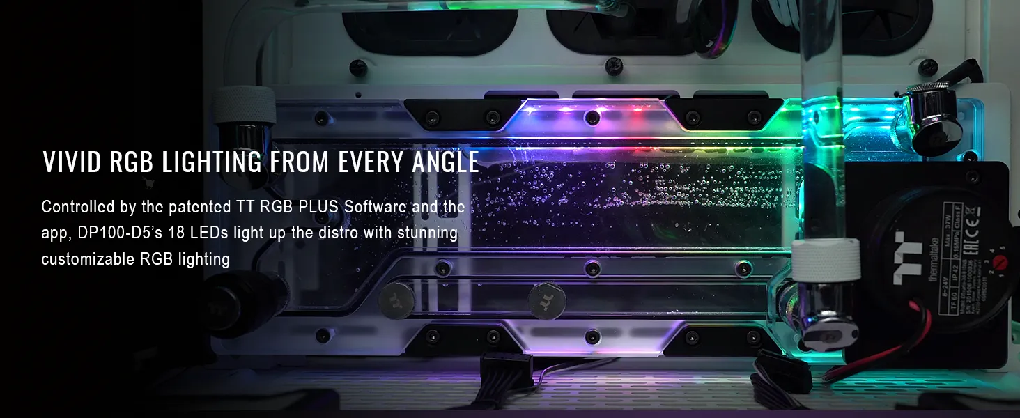 Thermaltake Pacific DP100-D5 Plus Distro-Plate with Pump Combo overview 6
