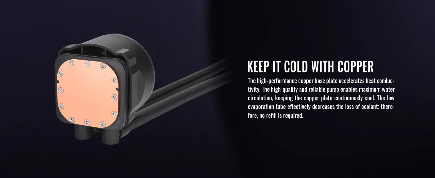 Thermaltake TH360 V2 Ultra ARGB Sync CPU Liquid Cooler (Black) overview 18