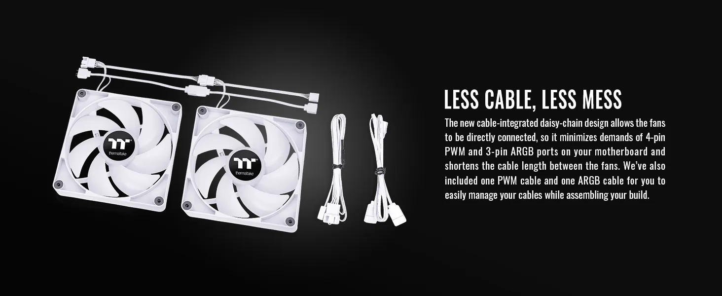 Thermaltake TH360 V2 Ultra ARGB Sync Snow Edition CPU Liquid Cooler (White) overview 8