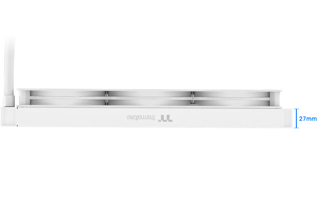 Thermaltake TH360-S V3 ARGB Sync AIO Liquid Cooler (Snow Edition) overview 2