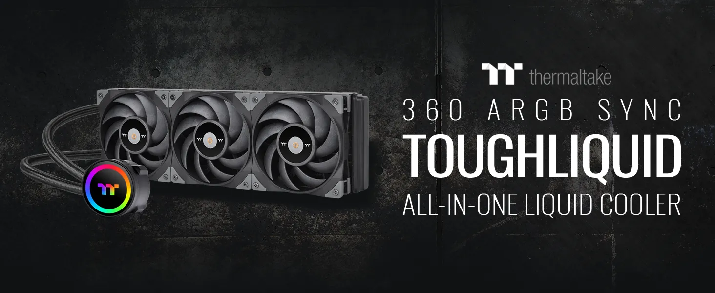 Thermaltake TOUGHLIQUID 360 ARGB Liquid Cooler overview 1