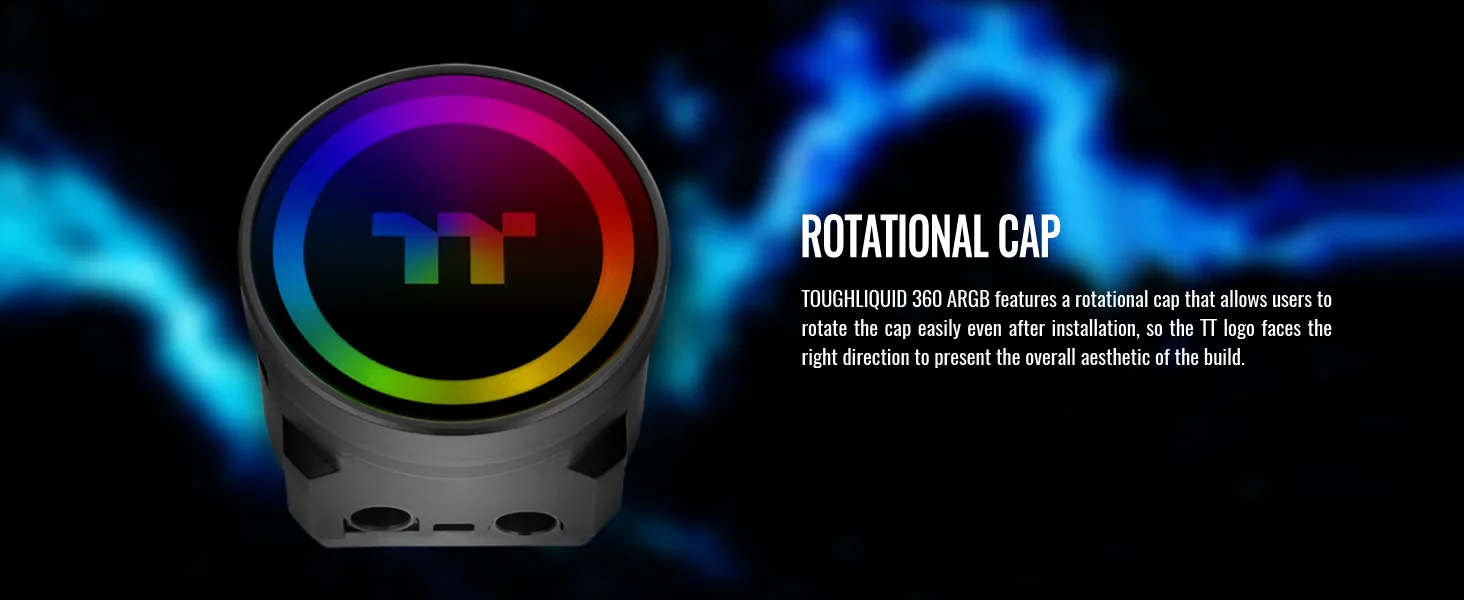 Thermaltake TOUGHLIQUID 360 ARGB Liquid Cooler overview 3