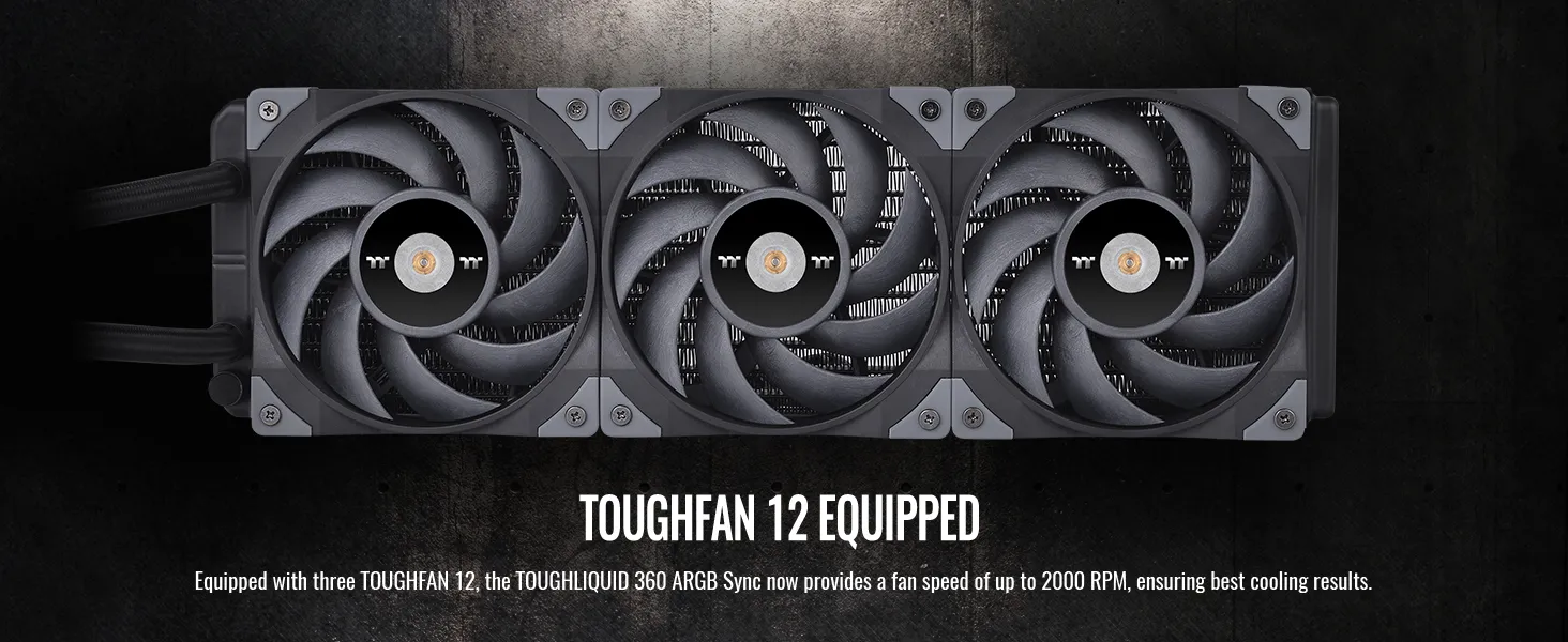 Thermaltake TOUGHLIQUID 360 ARGB Liquid Cooler overview 5