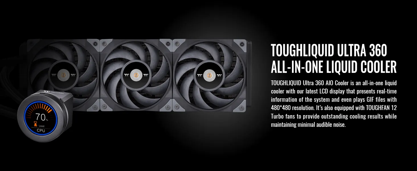 Thermaltake TOUGHLIQUID Ultra 360 AIO Liquid Cooler overview 2