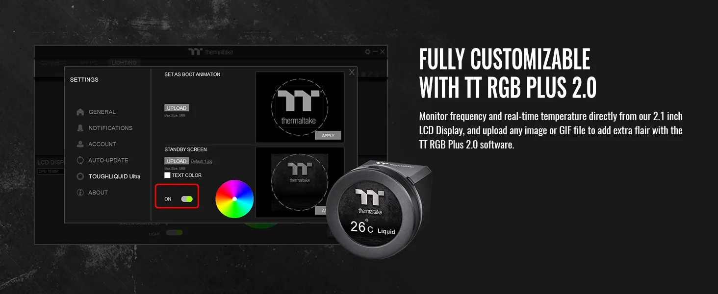 Thermaltake TOUGHLIQUID Ultra 360 AIO Liquid Cooler overview 6