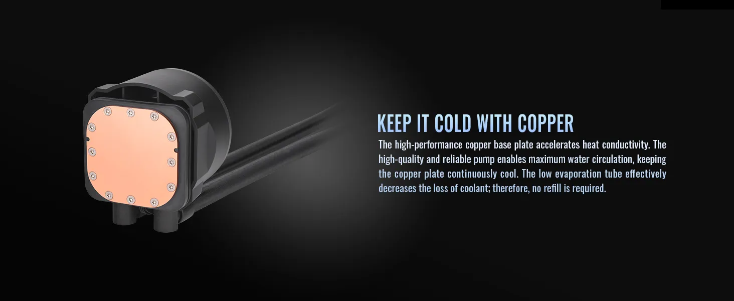Thermaltake Toughliquid 360 EX Pro ARGB Sync CPU Liquid Cooler (Black) overview 14